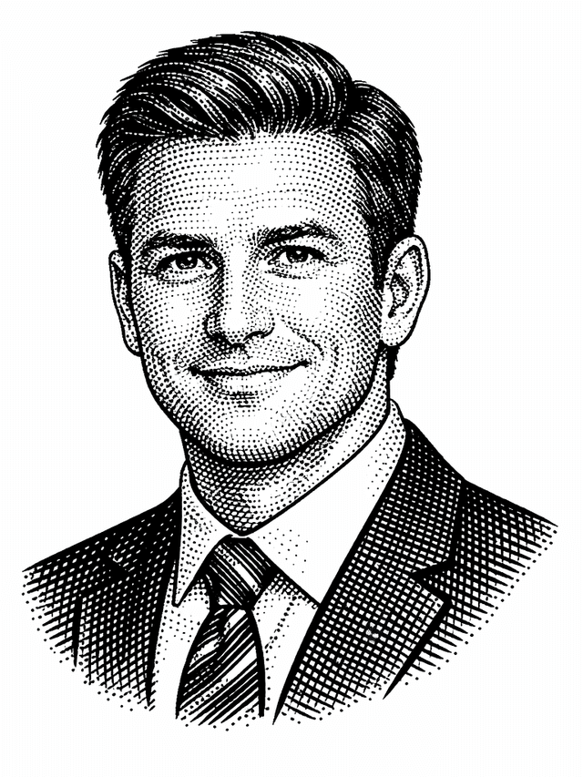 StippleMe hedcut portrait